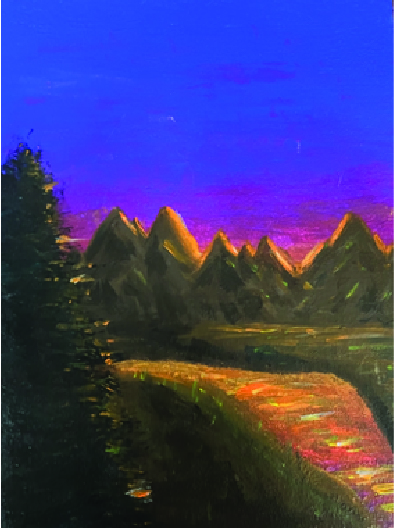 "Montana" - Acrylic on Canvas - People's Choice Award - Cordovan Art Show - 2024